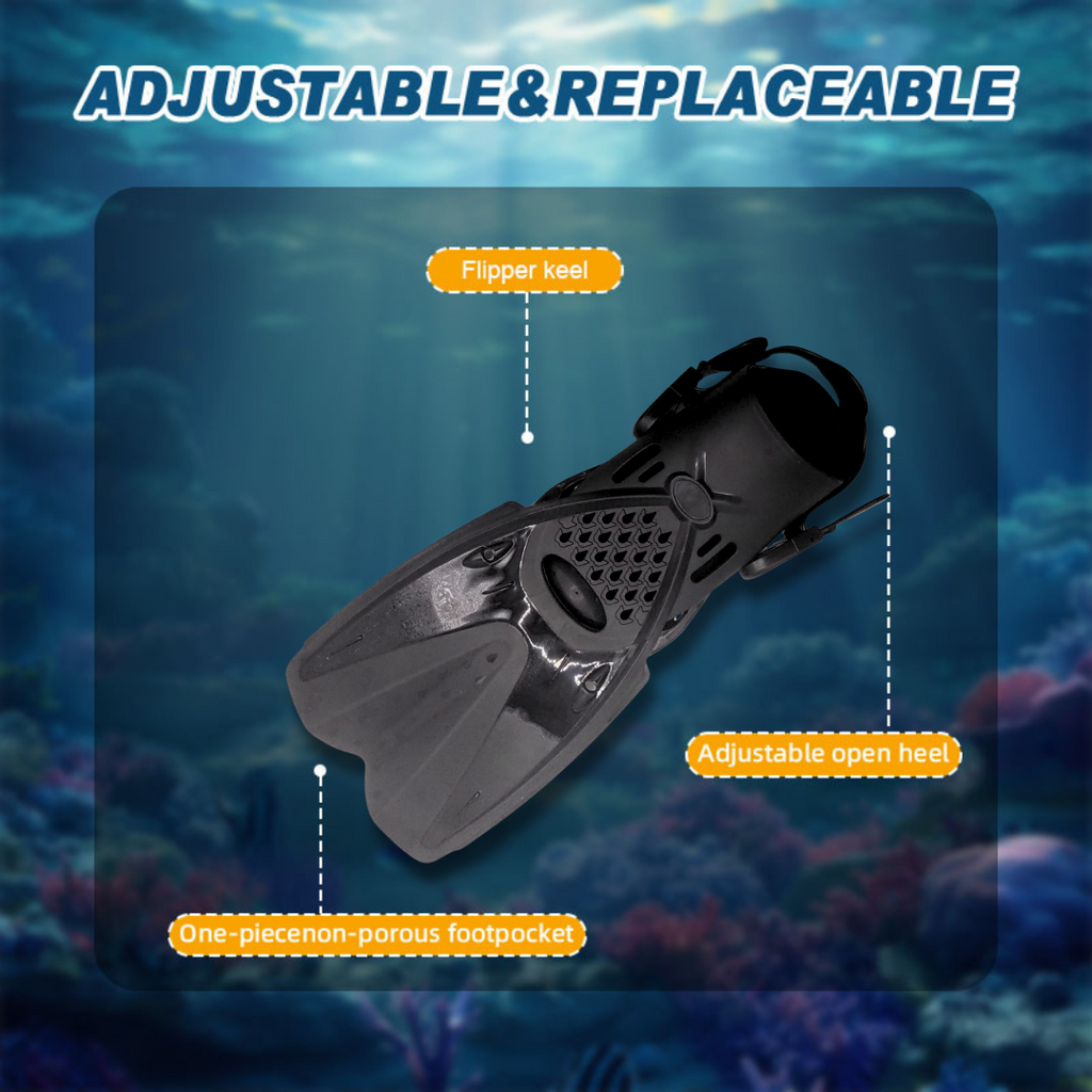 HOT SALE 46%OFF SPEED Swim Fins - Comfort Fit Snorkeling Fins for Adults