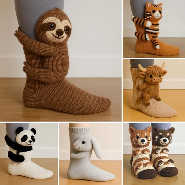 🔥HOT SALE 49% OFF🦥Animal Socks🧦
