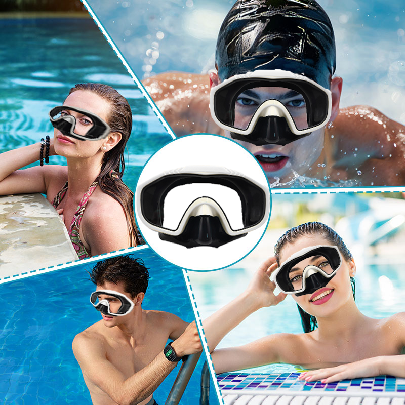 HOT SALE 48%OFF Speedy Professional Snorkeling Mask for Adults – Anti-Fog, UV Protection, Wide View