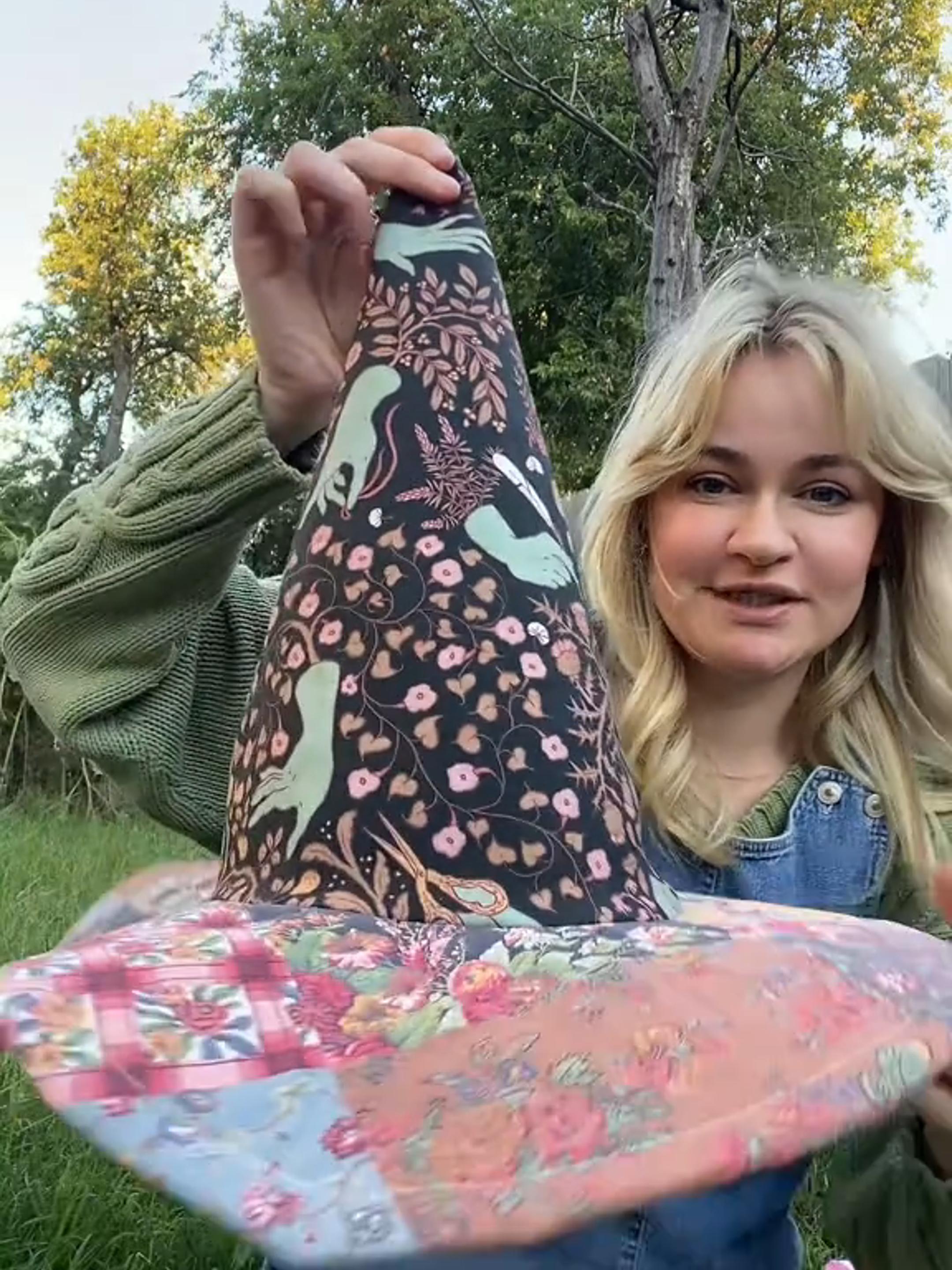 🔥Handmade Quilted Witch Hat | One-of-a-Kind Handmade Magic👒