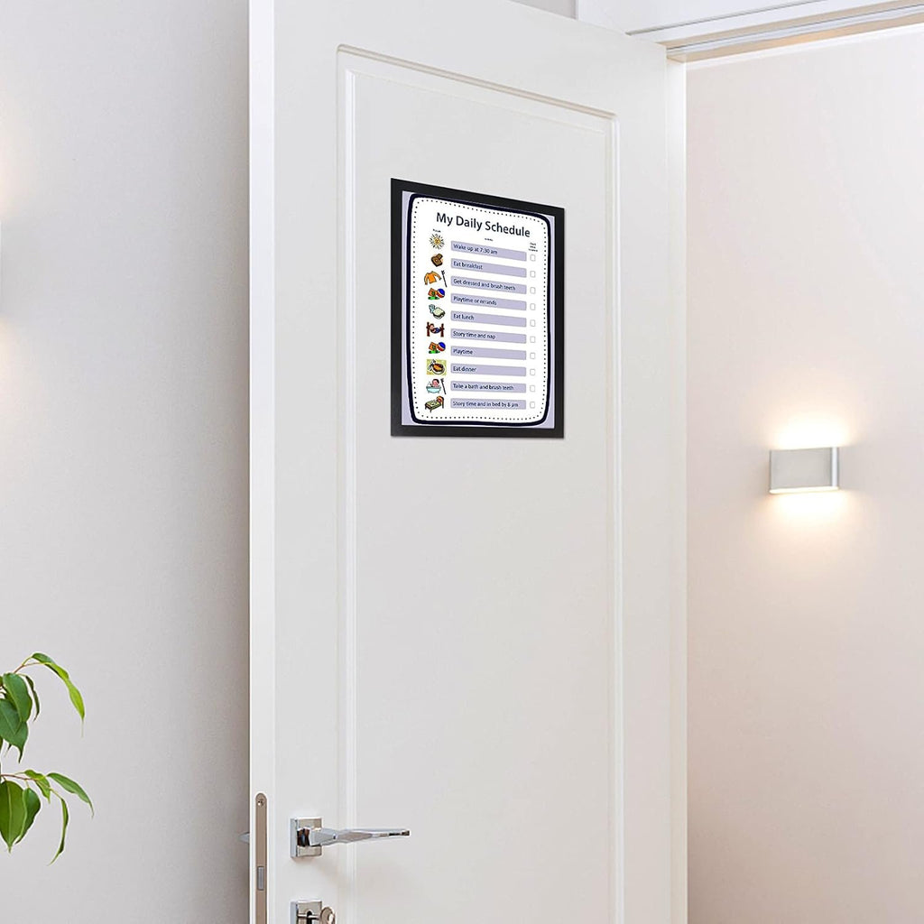 🖼️Magnetic Picture Frames for wall mount, Modified Magnetic Sheet with Self Adhesive Backing