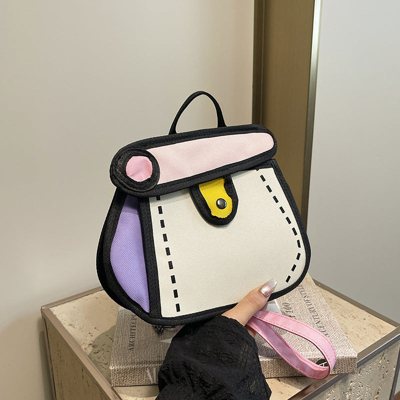 Cake Metal Chain Bag-2D Cartoon Style