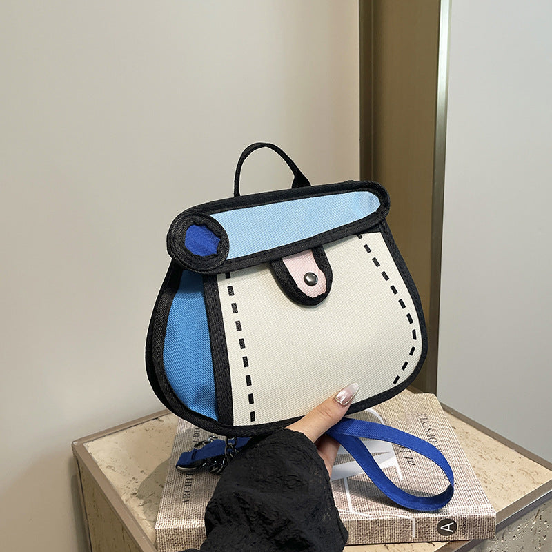 Cake Metal Chain Bag-2D Cartoon Style