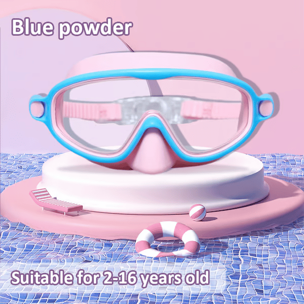 🏊‍♀️Buy 1 Get 1 Free🎁-HD children's large frame waterproof and anti-fog swimming goggles