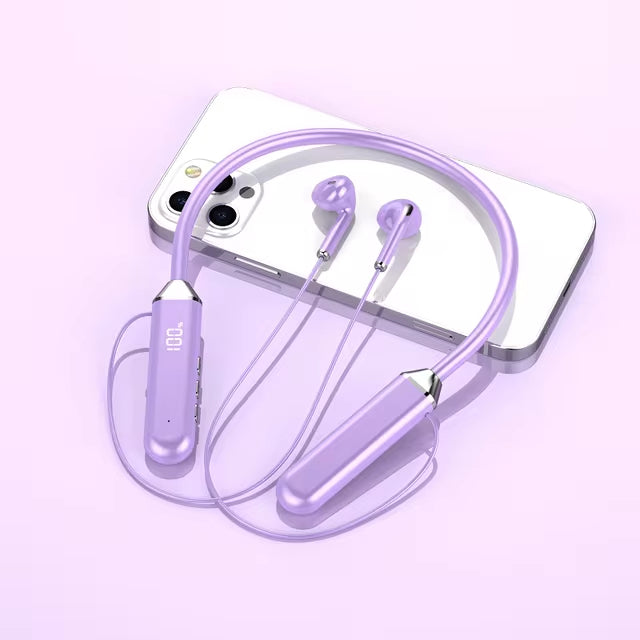 AKER Wireless Headphones Bluetooth 5.2 Neckband Earphones Magnetic Sports Waterproof TWS Earbuds Blutooth Headset With Microphone Mic IEM Earphones