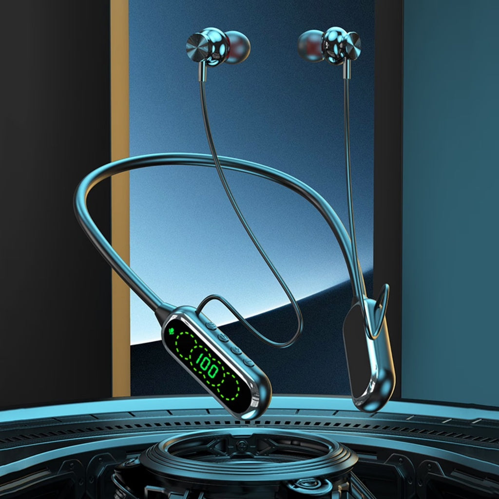 AKER Wireless Headphones Bluetooth 5.2 Neckband Earphones Magnetic Sports Waterproof TWS Earbuds Blutooth Headset With Microphone Mic IEM Earphones