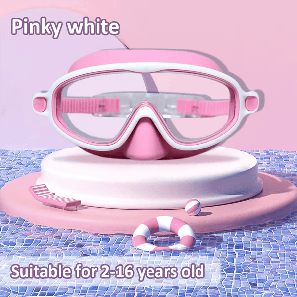 🏊‍♀️Buy 1 Get 1 Free🎁-HD children's large frame waterproof and anti-fog swimming goggles