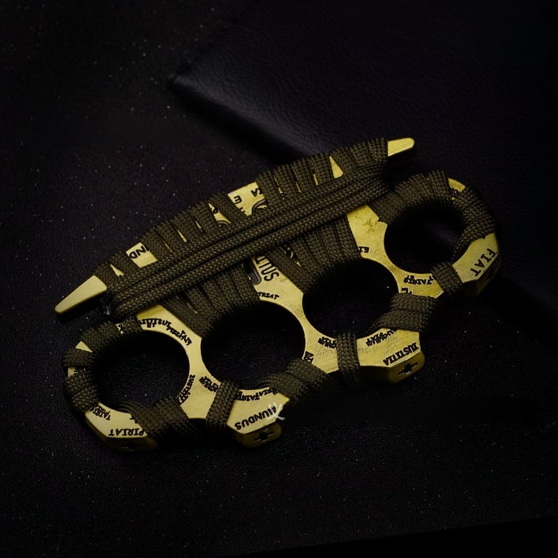 Large Collector's Edition Holy Spiritus Constantine Brass Knuckle Paper Weight