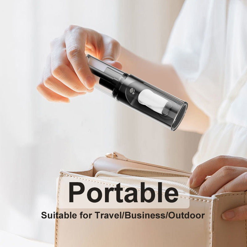 Aker Portable Mini Spray Fan Rechargeable Small Electric Fan Humidifier Cooler 4 Speeds Adjustable
