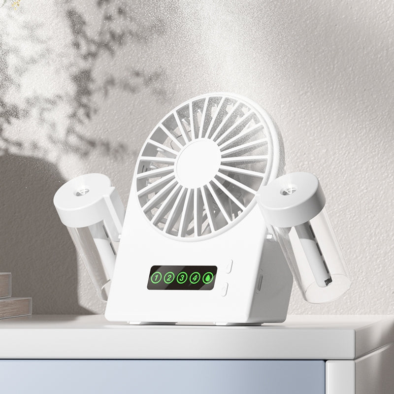 Aker F2 Portable Mini Handheld Fan USB Rechargeable Fans Desk Fan Small Mute Cooler office