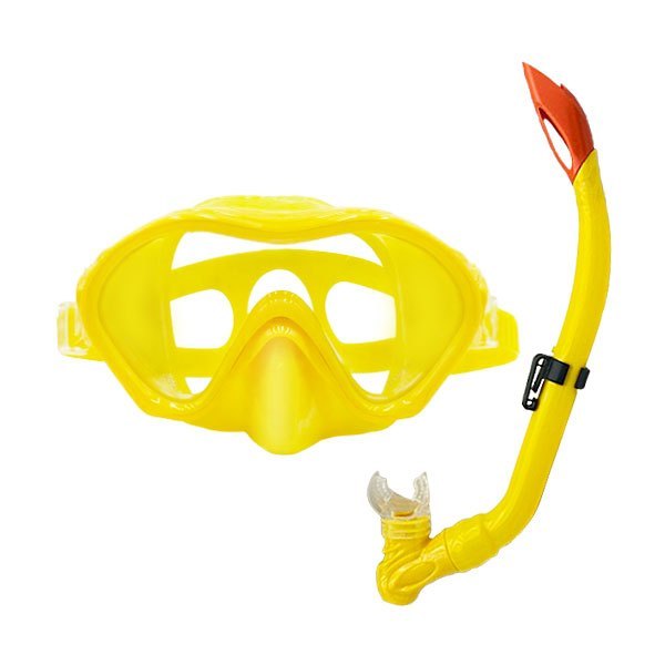 Speedy Snorkeling Set For Family Adult Kids Diving Goggles and Semi-Dry Snorkel Set Swimming