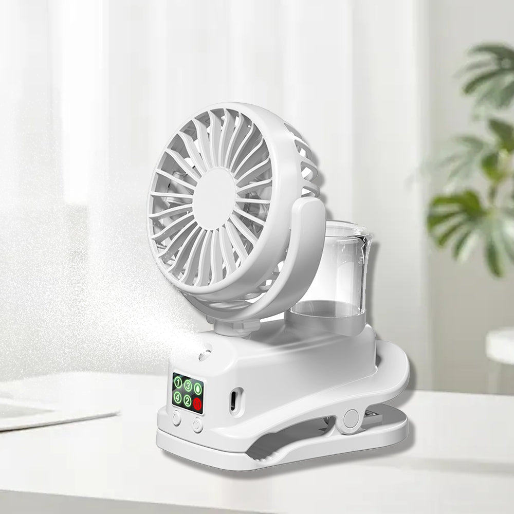 Aker F2 Portable Mini Handheld Fan USB Rechargeable Fans Desk Fan Small Mute Cooler office