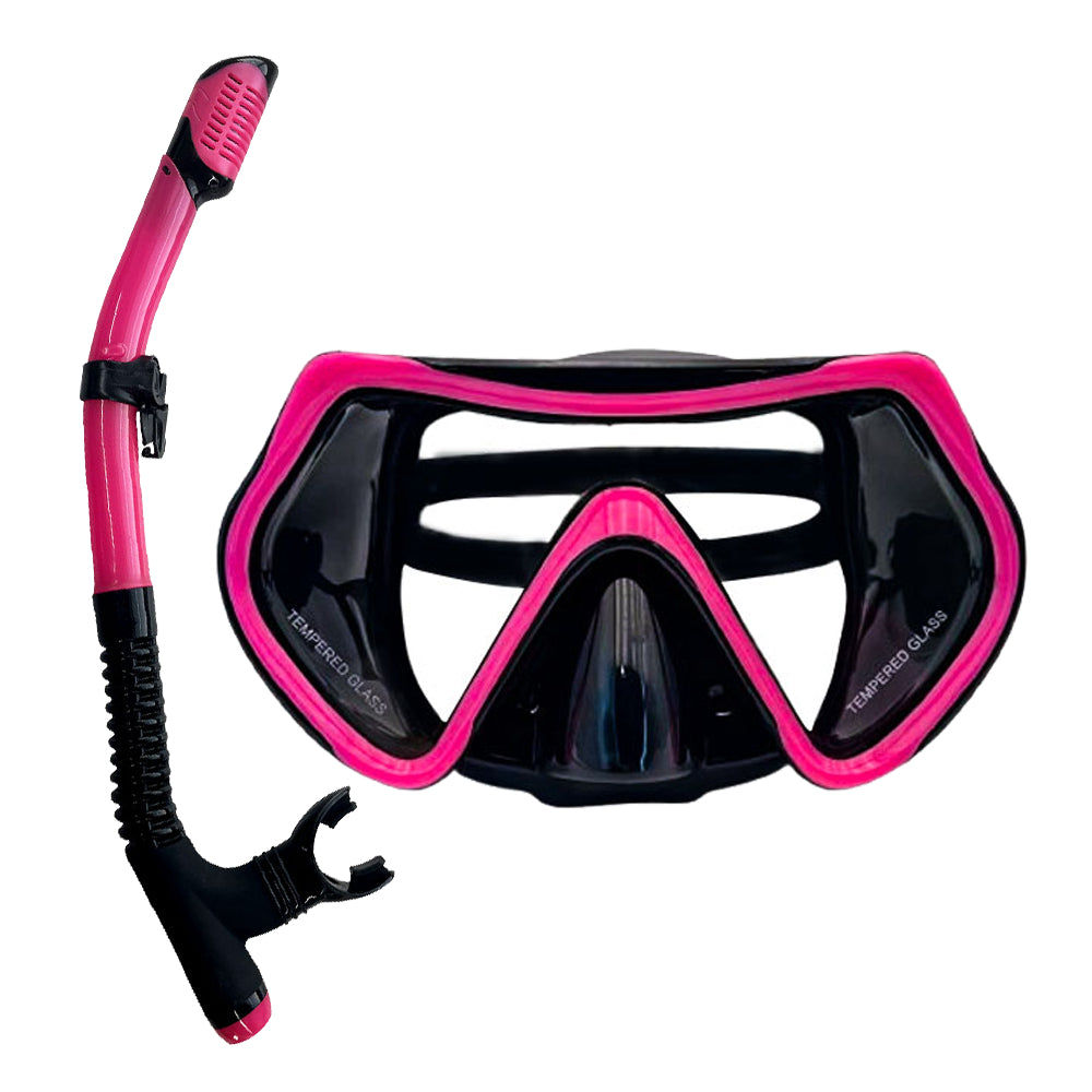Speedy Diving Mask Breathing Tube Diving Set Pro Scuba Diving Freediving tempered glass Mask Snorkel