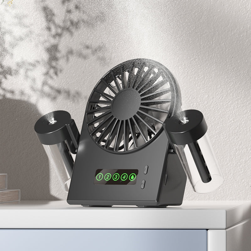 Aker F2 Portable Mini Handheld Fan USB Rechargeable Fans Desk Fan Small Mute Cooler office