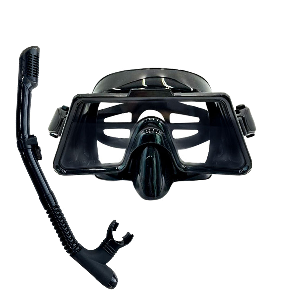 🔥🔥LAST DAY 49%OFF 🌈 Speedy Diving set Diving mask Breathing Tube Goggles Snorkeling Mask Flippers Tempered Glass Scuba