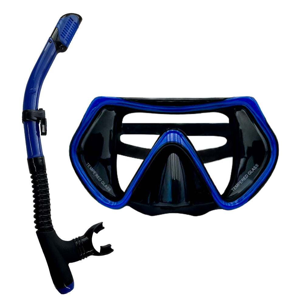 Speedy Diving Mask Breathing Tube Diving Set Pro Scuba Diving Freediving tempered glass Mask Snorkel