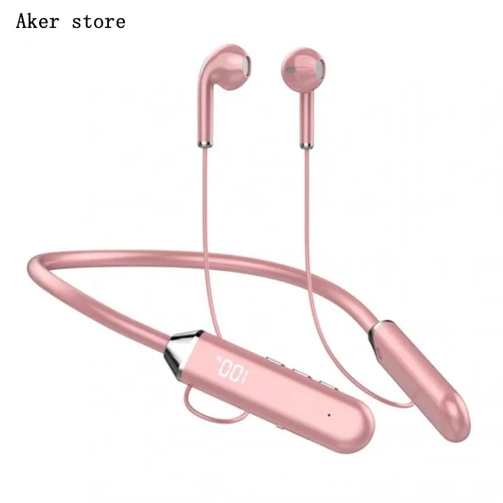 Aker BNR Bluetooth Earphones Wireless Headphone Sport Neckband TWS Earbuds Blutooth Headset with Mic