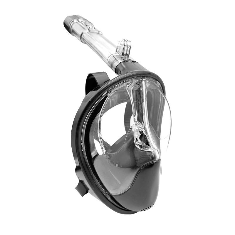 Speedy Diving Set Full Face Snorkel Mask breathing Tube Goggles Anti Leak&Fog Panoramic View Snorkel