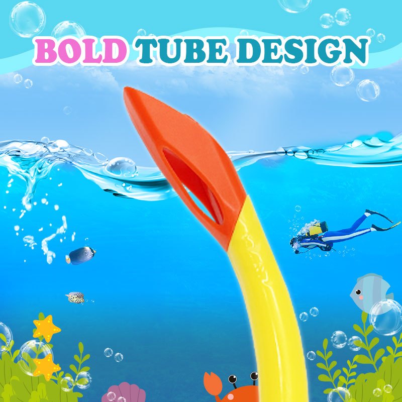 🏊Summer Hot Sale 49%OFF🌈 Speedy Snorkeling Breathing Tube Scuba Diving Under Water Swimming Breather Semi-dry Snorkel Outdoor