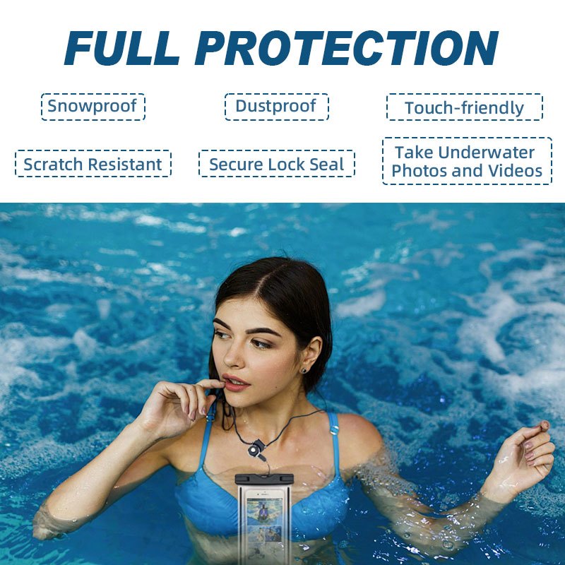 Speedy Bag Waterproof Phone Case Pouch Underwater Phone Bag Case Swimming Diving Drifting Phone Case