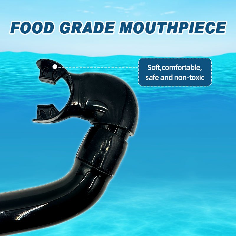 Speedy Snorkel Scuba Diving Comfortable Wet Snorkel Breathing Tube Underwater Swimming For Adults