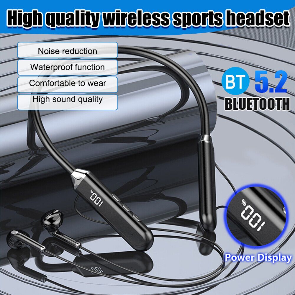 Aker BNR Bluetooth Earphones Wireless Headphone Sport Neckband TWS Earbuds Blutooth Headset with Mic