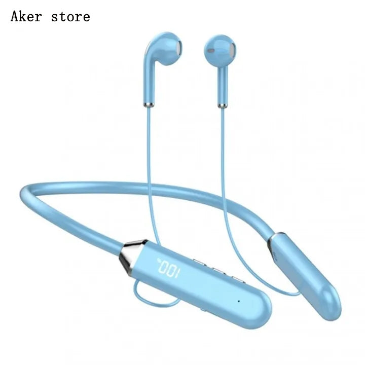 Aker BNR Bluetooth Earphones Wireless Headphone Sport Neckband TWS Earbuds Blutooth Headset with Mic