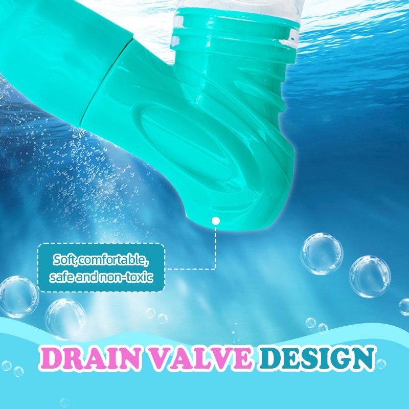 Speedy Diving Snorkel Full Dry Underwater Breathing Tube Snorkeling Gear Swimming Scuba Diving Kids