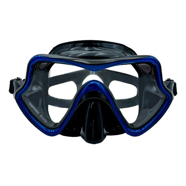 Speedy Diving Set Breathing Tube Snorkel Mask Swimming Goggles Waterproof Anti Fog Tempered Glass