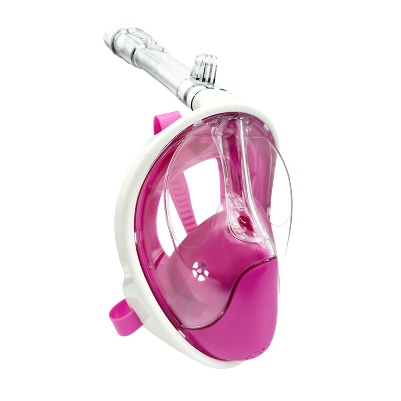 Speedy Diving Set Full Face Snorkel Mask breathing Tube Goggles Anti Leak&Fog Panoramic View Snorkel