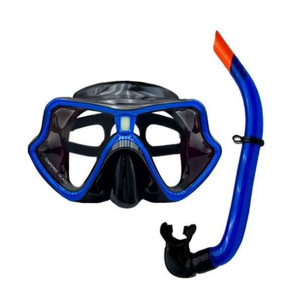 Speedy Professional Adult Dive Set Anti Fog Wide View Tempered Glass Snorkeling Mask Free Breathing