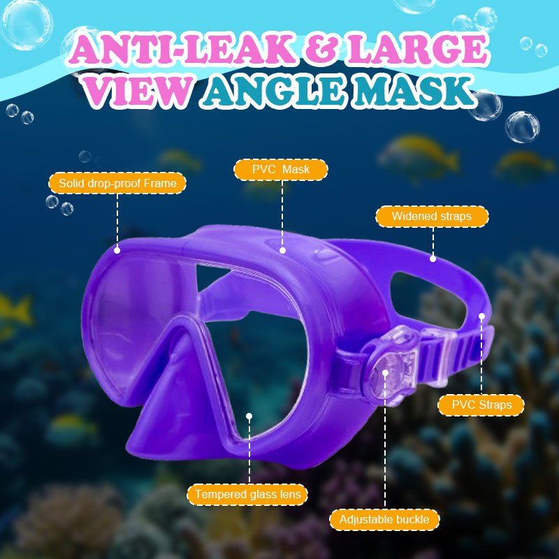 🔥Summer Hot Sale 39%OFF🌈 Speedy Children Swimming Goggles Anti Fog WideView Transparent Professional Kids Underwater Goggles