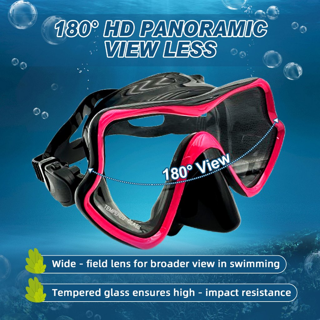 🔥Summer Hot Sale 49%OFF  🌈Speedy Snorkeling Set Diving Adult Swimming Goggles Anti Leak Tempered Glass Scuba Diving Mask
