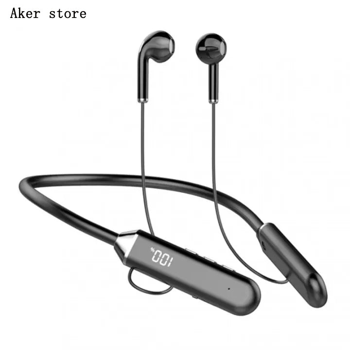 Aker BNR Bluetooth Earphones Wireless Headphone Sport Neckband TWS Earbuds Blutooth Headset with Mic
