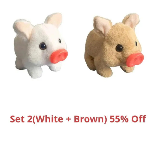 🔥LAST DAY 50% OFF 🎅Christmas Special Offer-Electric Pig Plush Realistic Toy-🎁The finest gift